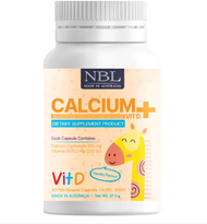 NBL DHA & NBL Calcium & NBL Elderberry DHAบำรุงสมอง วิตามินสำหรับเด็ก อาหารเสริมเด็ก วิตามินเด็ก บำร