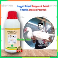 BIOBIGMAX Penggemuk Unggas Vitamin Entok Jumbo Penggemuk Ayam Entok Bebek Itik Nutrisi Hewan Ternak
