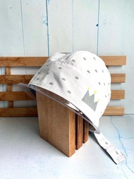 王冠雙面頭巾帽 純棉製作 手術帽 醫療帽 料理帽 工作帽 化療帽