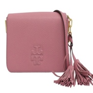 Tory Burch #Thea小號流蘇翻蓋包#霧粉#