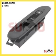 Nissan CW520 P/Window Main Switch (8 Pins) 25385-00Z03