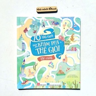 Book 70++ games to help you explore the world - Maze - Dinh Ti Books