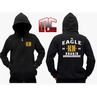 Ufc Khabib Nurmagomedov Zipper Hoodie Jacket - Milk Clothing