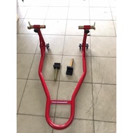 REAR PADDOCK STAND 2 IN 1 UNIVERSAL FOR MOTORCYCLE BIKE