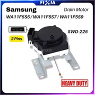 Heavy Duty Samsung WA11F5S5 WA11F5S7 WA11F5S9 SWD-225 SWD225 Washing Machine Drain Motor (1219)FIXIA