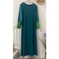 Preloved Green Jubah Aryna
