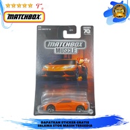 Matchbox MBX Muscle 70 Years 2020 Corvette C8 Orange Plain