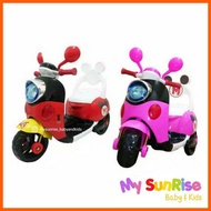 ADA REMOTE !! Motor Aki Mylo MVP / Scoopy Mickey / Sepeda Motor Anak / Motor Aki Scoopy Mickey