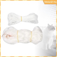 [BlesiyaedMY] Multifunction Cat Balcony Protective Net with Hook, Reinforced Nylon Netting for