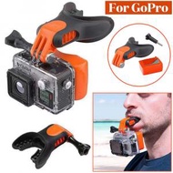 屯京 - 運動相機衝浪牙套 適用於 GOPRO 衝浪牙套 浮標牙套 衝浪牙套支架 嘴巴咬合器