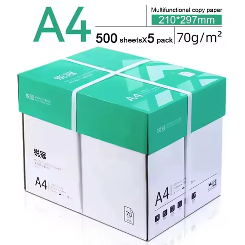 500/2500 Sheets A4 Copy Paper 70g/80g Printing Paper Full Box Batch Double-sided Office/home Use Scr