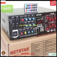 G423 ORI AMP BLUETOOTH DIGITAL ECHO MIXER MIXING POWER AMPLIFIER BLUETOOTH EQUALIZER BLUET0T