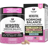 Keseimbangan Hormon untuk Wanita, PCOS, Sokongan Ovari, Kesuburan, Kitaran Haid |   Nisbah 40:1 Supl