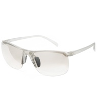 Cyxus Sleek Half-Frame Sunglasses for Men Women Square Trendy Sport Shades UV400 Protection Eyewear 