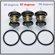 80 87 90 Degrees Engine Coolant Thermostat For Audi A3 A4 VW Jetta Passat CC Maiteng Tiguan 2.0L 06