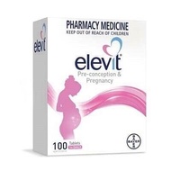 [Hàng Úc đi Air] Elevit bản mới nhất hộp 100v - Dành cho Bầu