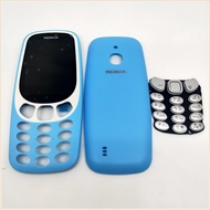 For Nokia 3310 (4G Version) Brandnew Full Phone Housing Cover Case Replacement Parts +English and Ar
