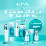 Ephyra Set Skincare (Set 4) - Cleanser, Serum, Moisturizer & Sunscreen