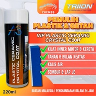 Plastic Coating 220ml Car Plastic Coating TRIION PLASTIC KUSAM MOTORCYCLE COVERSET RESTORE