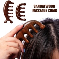 Sandalwood Comb, Head Massage, Meridian Massage Comb, Skin Massage, Facial Massage Comb