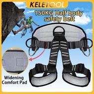 Full body safety harness with 5-point D-ring body climbing harness suitable for women men children a