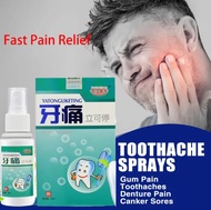 Toothache Insect Repellent Spray Toothache Spray 35ml Toothache Quick Pain Relief Spray Quick-acting Toothache Toothache Pain Relief Gum Swelling And Pain Tooth Decay Gum Allergy Insect Tooth Toothache Anti-pain Spray