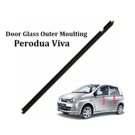 PERODUA VIVA / VIVA ELITE 2007-2014 DOOR GLASS OUTER MOULDING / GETAH CERMIN PINTU