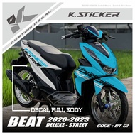 Decal Striping Sticker BEAT Full Bodydeluxe Code 051