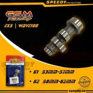 GSM RACING CAM SHAFT (G1/G2) EX5/EX5 DREAM/WAVE100/EX5 CLASS 1/CT100/KRISS100/SYM
