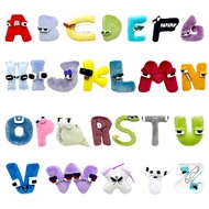 Number Lore Plush,26 PCS Number Plush Toys,Soft Stuffed Dolls Educational Letter Toys,Number Plushie