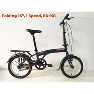 Everbest Folding Bike 16 Inch 1 Speed