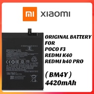 แบตเตอรี่ แท้  Battery For Poco F3 / Redmi K40 / K40 Pro (BM4Y) 4420mAh รับประกัน 6 เดือน ร้านค้า ส่