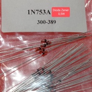 MERAH AS01 Diode IN753A red 0.5W 6V2