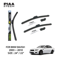 BMW E60/E61 PIAA Si-Tech Silicone Wiper (24" / 22")