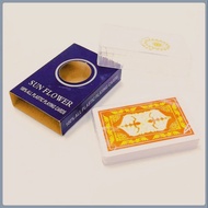 SUN FLOWER Premium Plastic Poker Card High Quality Baraha Casino Game Professional Grade Single Deck