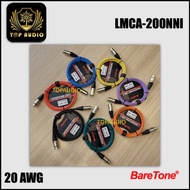 Baretone XLR Canon Socket To XLR Canon Plug Cable - 0.5M / 1.5M / 5M / 10M