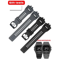 GBD 200 WatchBand Bracelet For G-SHOCK Casio GBD-200-1A GBD-200RD-4 Soft Silicone Strap Black Watch 