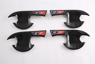 Toyota Yaris Ativ (2022-2025) สปอยเลอร์กระจกหลังสีดำมันวาวฝาครอบมือจับประตูอุปกรณ์เสริมภายนอก