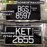 NOMBOR PLAT KERETA MAHJONG/PLET KERETA/NO. PLAT KERETA/CAR PLATE/PLATE NUMBER/NO. PLET