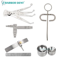 Dental Implant Guide Set Implant Locating Guide Interproximal Reduction Gauge Ruler Implant Measurin