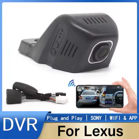 Plug and play Dashcam Night Vision Wifi Car Dvr Dash Cam Recorder For Lexus IS300 IS200 IS250 IS300h