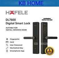 【KB HOME】【READY STOCK】【HIGH QUALITY】Hafele Smart Door Lock DL7600 / Smart Lock / Digital Door Lock /