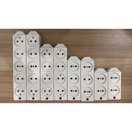 BRIGHT-G FLAT PLUG 2 3 4 5 HOLES SNI extension plug extension wire 2m