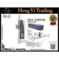 ALINE Dead Lock Handle Entrance Iron Door Gate Lock Set G015-41054 DB