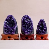 Uruguay Amethyst Cave Amethyst Cluster Lucky Fortune Town House Degaussing Stone Raw Ore Raw Leather