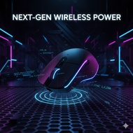 G304 Wireless Mouse 2.4G, 6 Buttons, 4000DPI, Lightweight Ergonomic / Tetikus 2.4G, 6 Butang, DPI 40