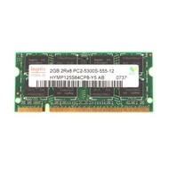 New 2gb Hynix Pc2 Pc Laptop Ram Laptop -@ 5300s 2rx8 667mhz 200pin So -@ Dimm Notebook
