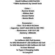 Pods Podstik Caliburn Gk2 Vape Vapepod Pemula Lengkap