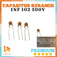 1nf 102K 500v ceramic capacitor 1nf 500V