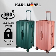 Luggage bag 30 32 34 inch bagasi besar luggage large hard case tsa lock lightweight